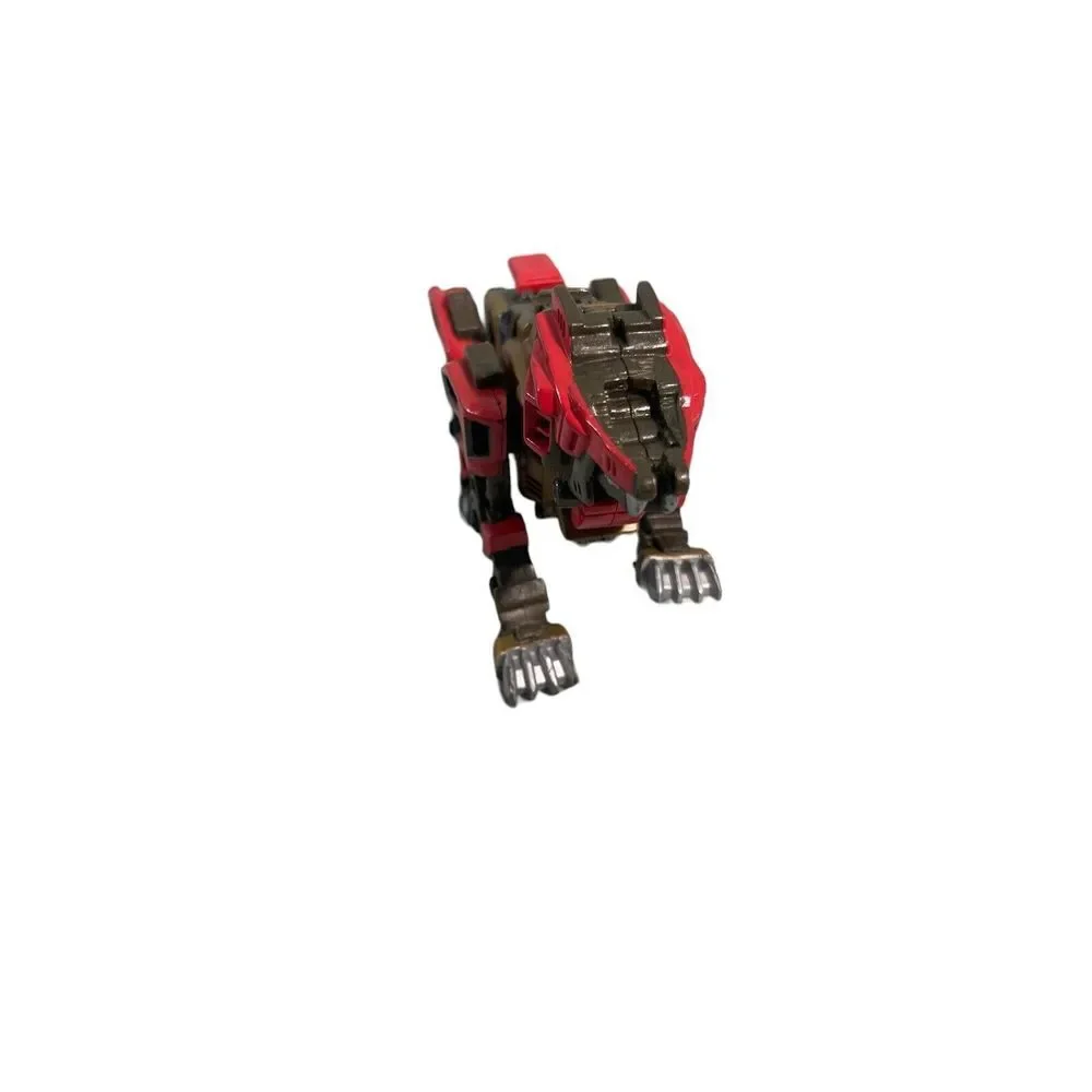 Tomy Hasbro Zoids Liger Zero X Red Action Figure 2002 *Missing Parts* Incomplete